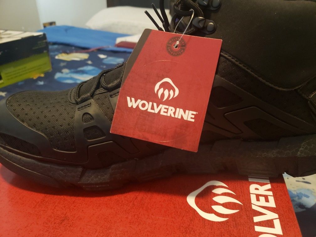 Men's steel toe work boots