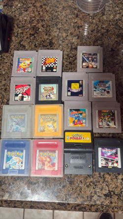 Original Gameboy Games - Pokemon game collection