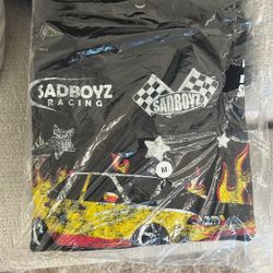 Medium- New Sad Boyz Car Racing El Tsurito Hoodie Sweatshirt