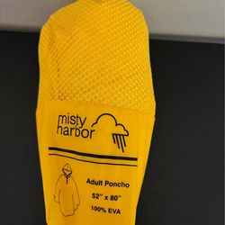 Misty Harbor Adult Poncho