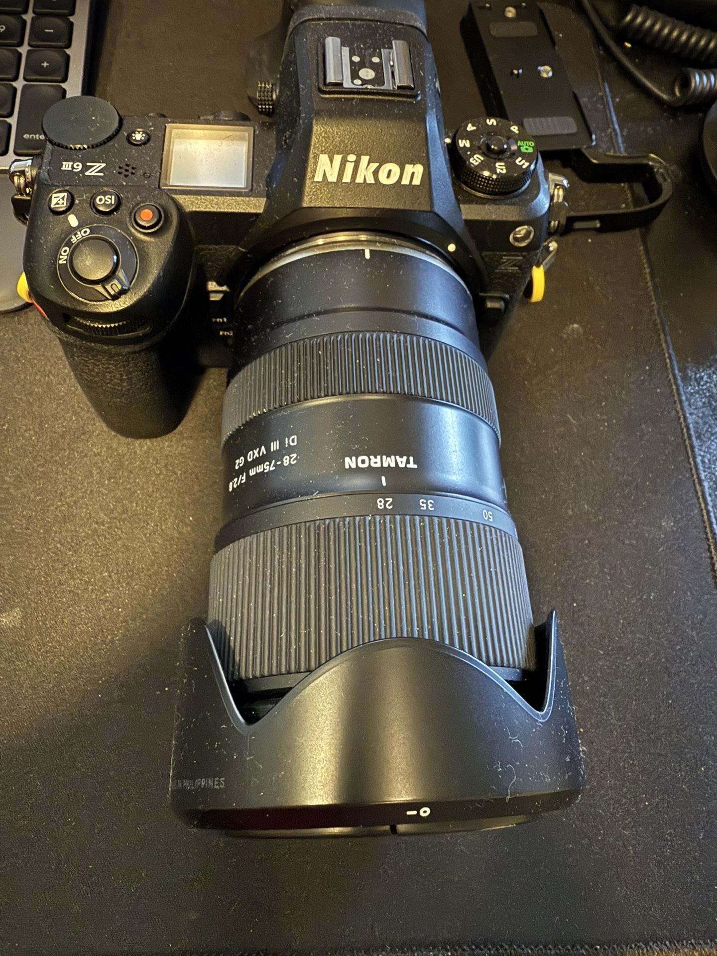 Nikon Z6iii With Tamron Z 28-75mm F2.8 4k Shutter Count