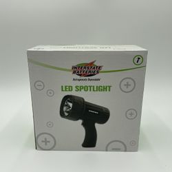 Interstate Batteries LED Spotlight - 250 Lumen Handheld Pistol Grip Flashlight