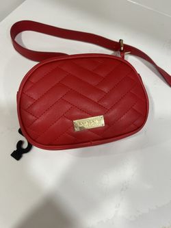 Bebe Red Belt Bag