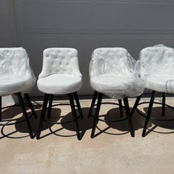 Brand new counter height swivel bar stools each sold individually for $90