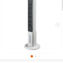 ARCTIC AIR Oscillating 303 CFM 3-Speed Tower Portable Evaporative Cooler for 100 sq. ft.