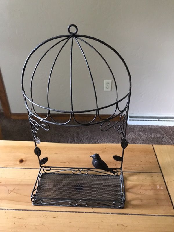 Bird cage wall decoration