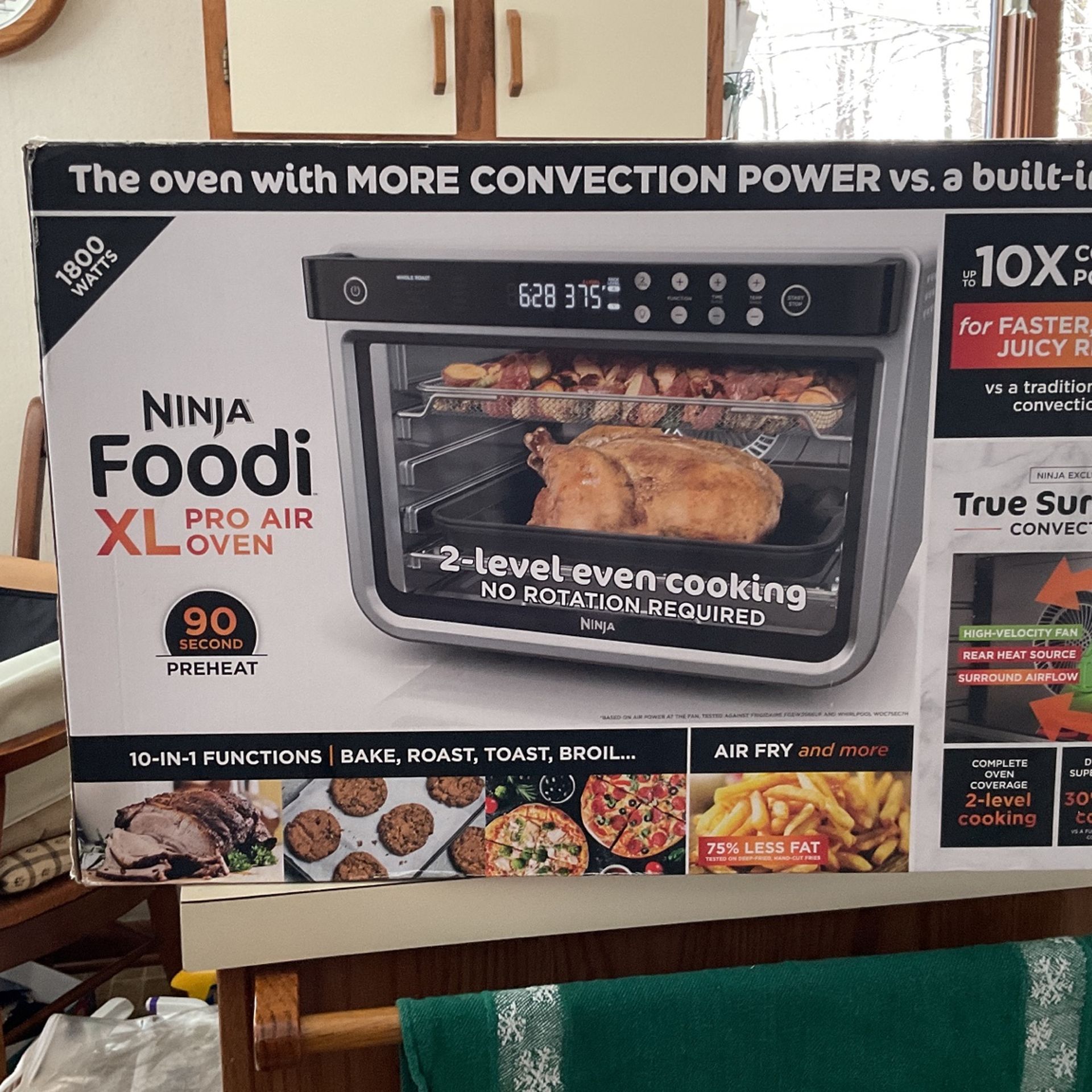 Ninja Foodi XL Pro Air Over Air Fryer Brand New In Box!