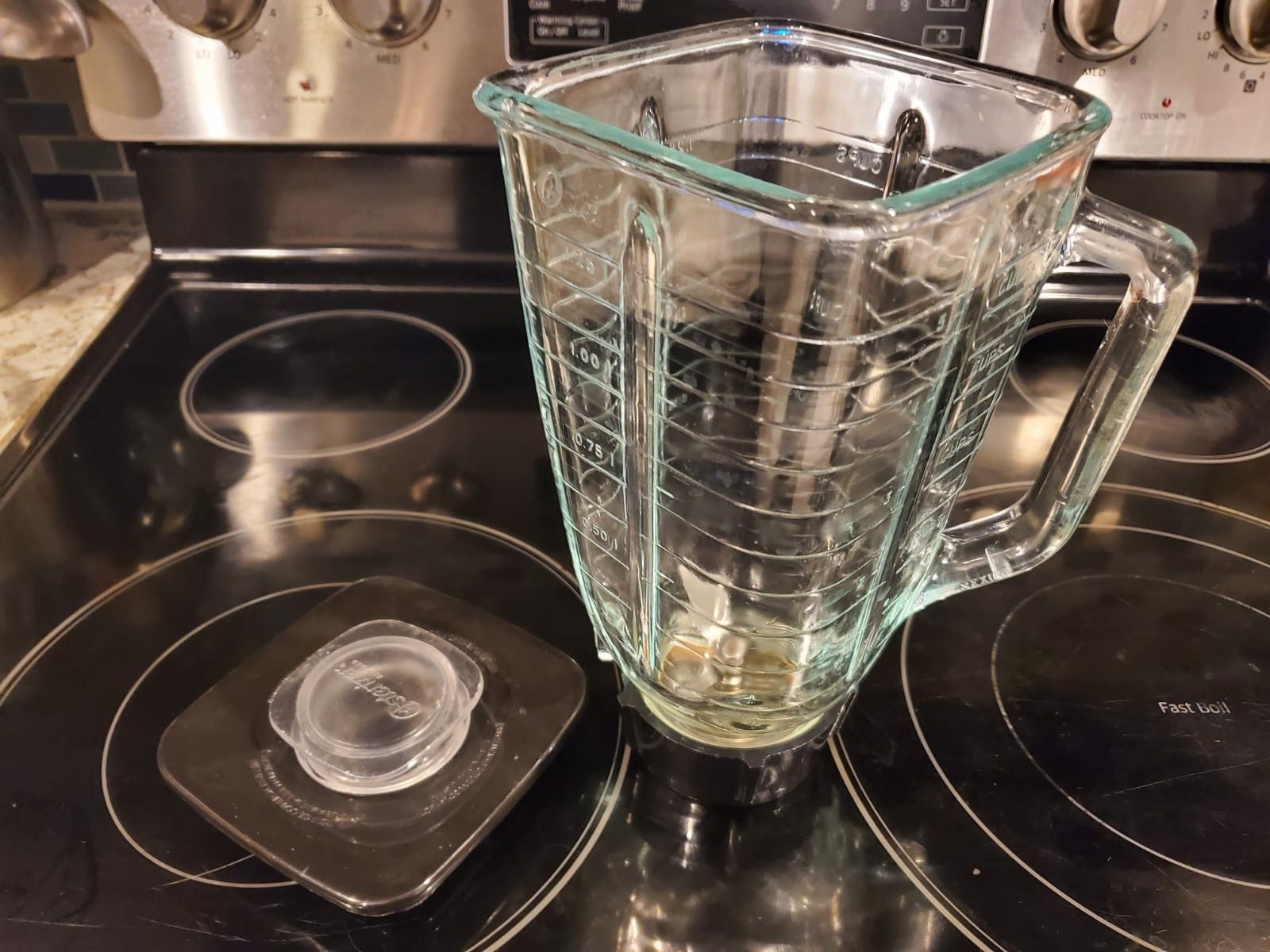 Replacement glass blender Jar with Blade