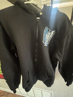 Attack On Titan Zip Up L