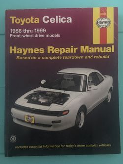 Toyota Celica 86-99 Repair Manual