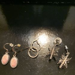 Three Unique Earrings