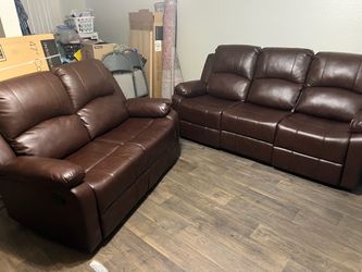 Furniture, living room leather