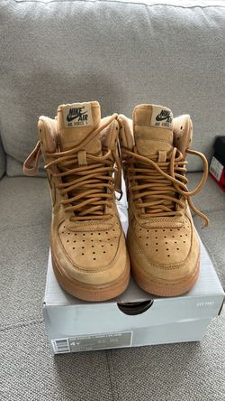 Nike Air Force 1 High LV8 Flax/Wheat – Youth 4Y – Original Box – $55 OBO.”