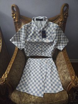 Top And Skirt Set