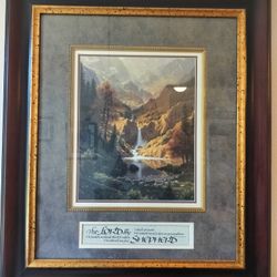 Framed 23rd Psalm Wall Picture