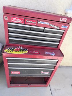 Vintage Craftsman 2-Piece Metal Tool Chest & Cabinet – Local Pickup