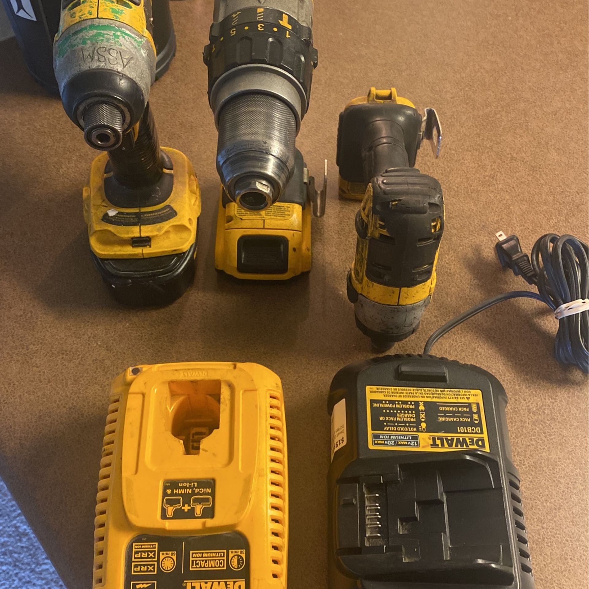 DeWALT Impact and Regular Drill