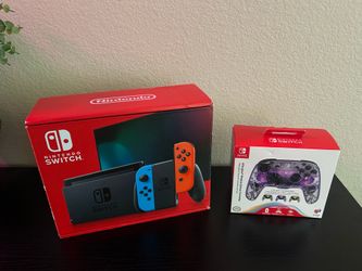 Nintendo Switch & Afterglow Wireless Controller