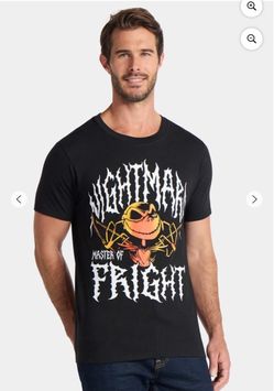Nightmare Before Christmas Men’s Graphic T-Shirt- size S