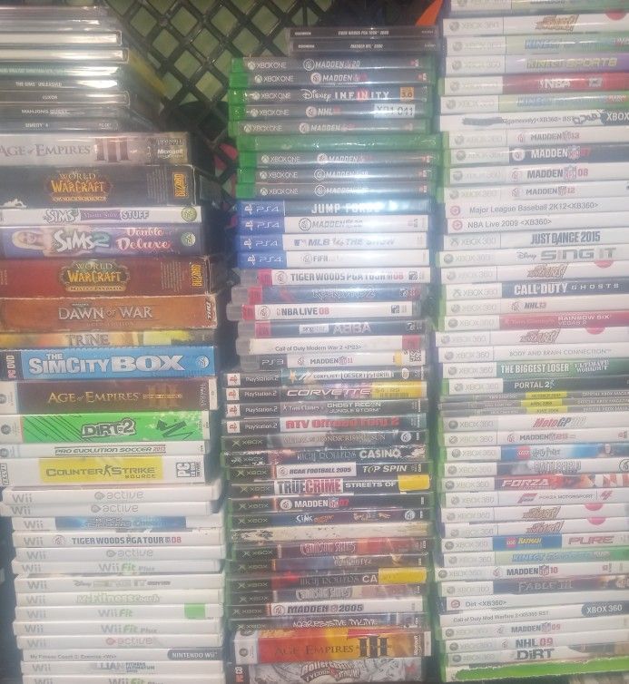 GAMES $2 Each