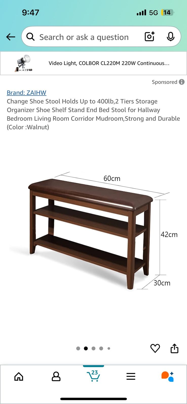 Organizer Shoe Shelf