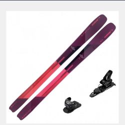 ELAN RIPSTICK 94 WOMEN'S SKIS W/ SALOMON WARDEN 11 BINDINGS