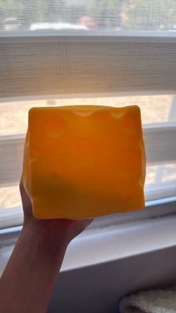 Giant cheese squishy