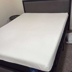 Queen Bed Headboard And Mattress 