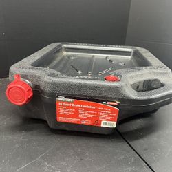 16 Quart Quart Oil Drain Container X2 ( There Are Two Containers Being Sold For One Price