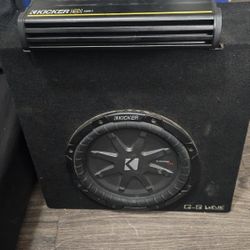 8 Inch Kicker Groundshaker With Amp 
