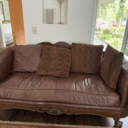 Europa Leather Couches 