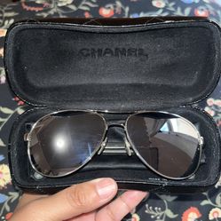 Chanel Woman’s Aviator Sunglasses
