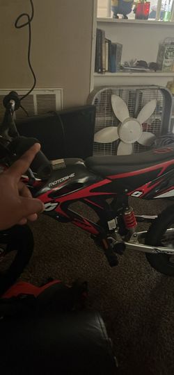 Black & Red Motorbike