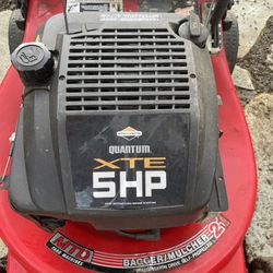 Briggs And Straton Lawn Mower Rubs Needs Carb Cleaned 