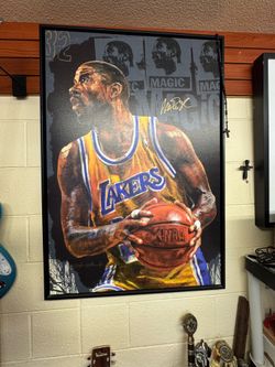 Magic Johnson Poster
