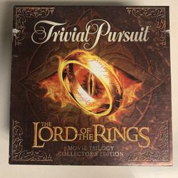 LOTR trivial Pursuit Board Game.