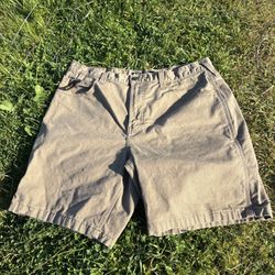 Ariat Rebar Men’s Khaki Work Shorts – M4 Relaxed Fit