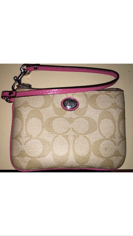 Coach wristlet