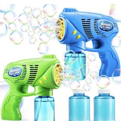 2 Bubble Guns w/ Solution 