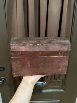 Wooden Storage chest Box with Lid