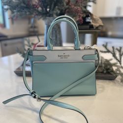 Kate spade tiffany blue purse hotsell