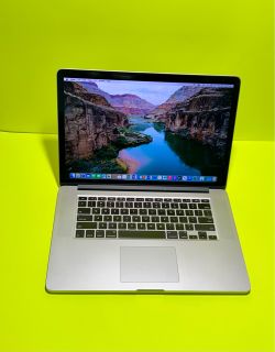 Apple MacBook Pro 15” Retina i7/16GB/500GB SSD $350