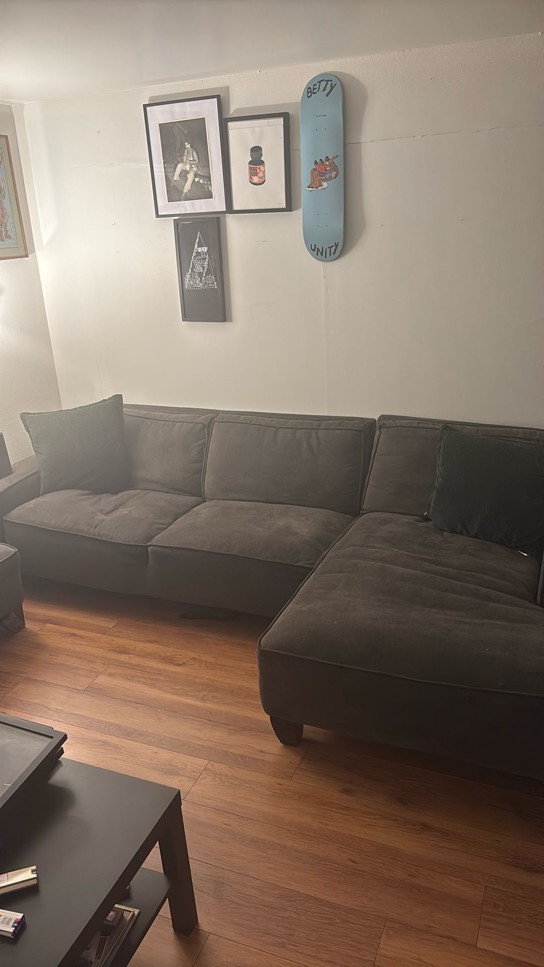 Sectional Sofa With Chaise And Ottoman