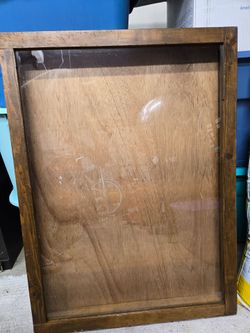 24" x 33"Wooden Display Case