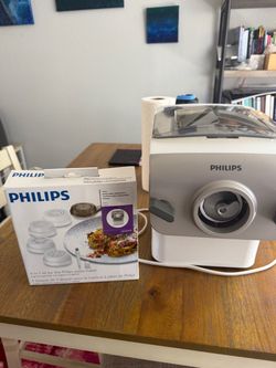 Philips Pasta Maker + 4-in-1 Accessory – $100