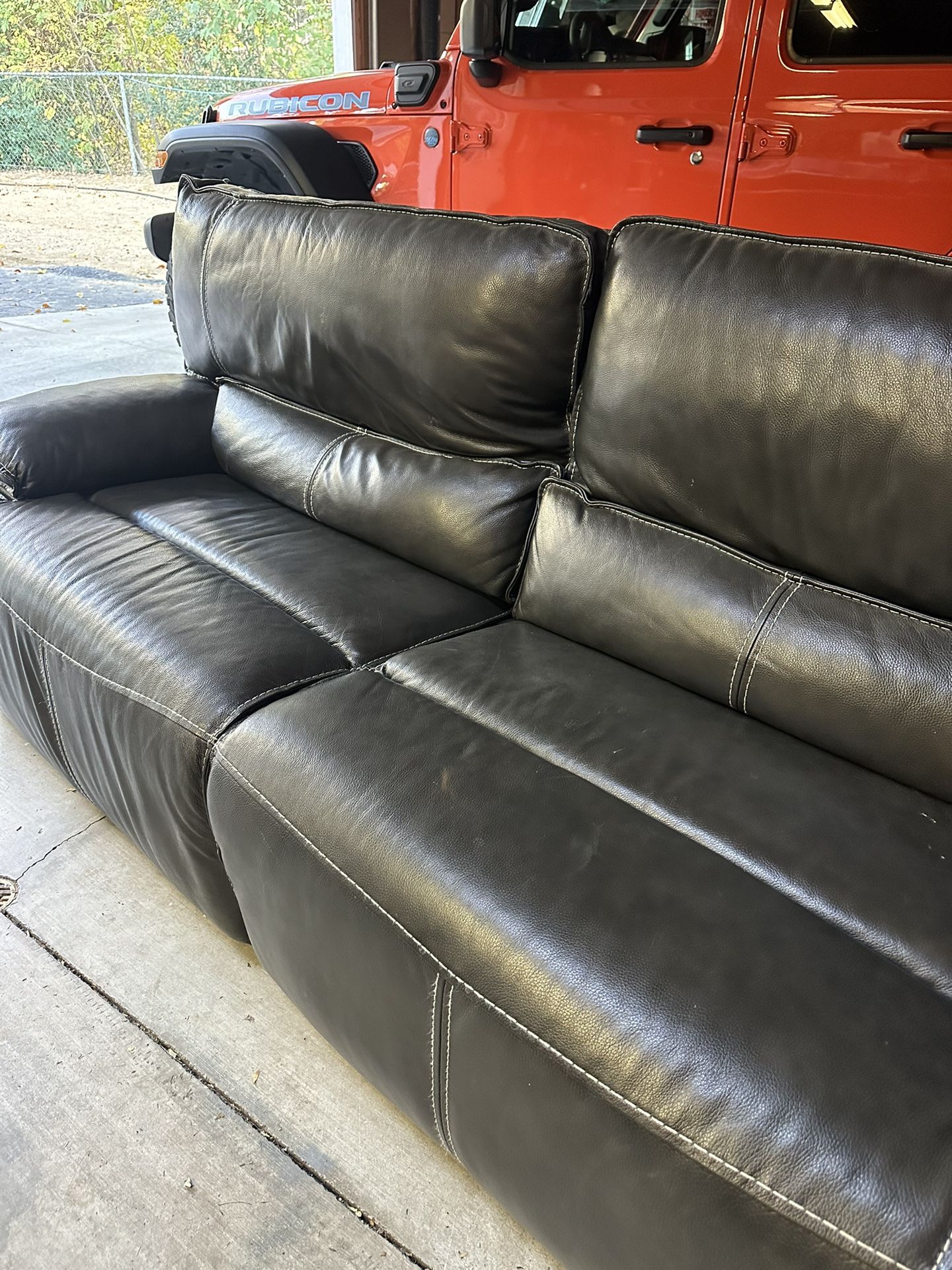 Leather Couch
