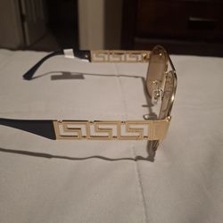 Versace gold sunglasses