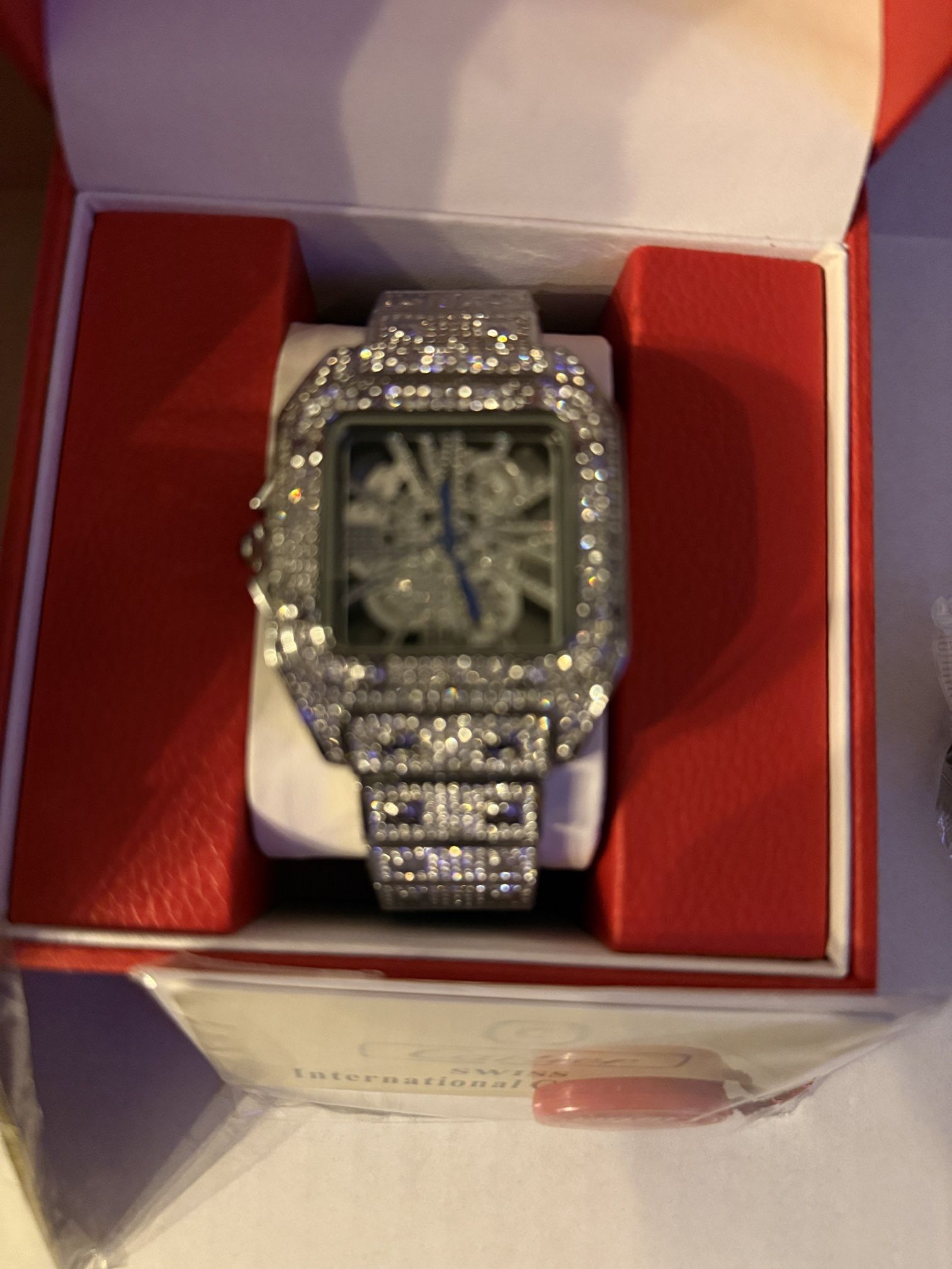 mossinite watch (passes tester)