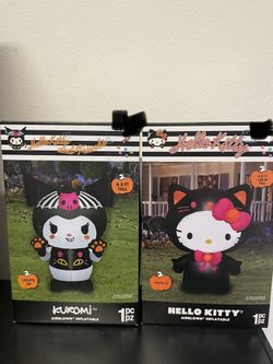 Halloween Hello Kitty And Kuromi Inflatables