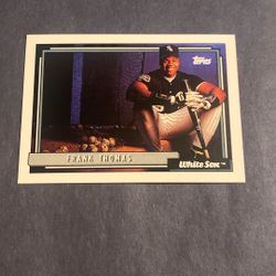 Frank Thomas 1992 Topps #555